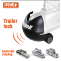 Coupler Lock 120Db Alarm Trailer Hitch Coupler Lock